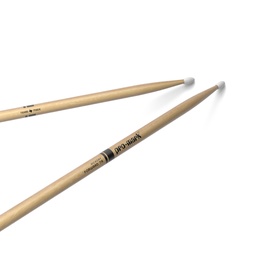 [TX7AN] ProMark Classic Forward 7A Hickory Drumstick, Oval Nylon Tip