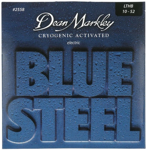 [2558] Dean Markley Blue Steel Light Top/Heavy Bottom Set, 10-52