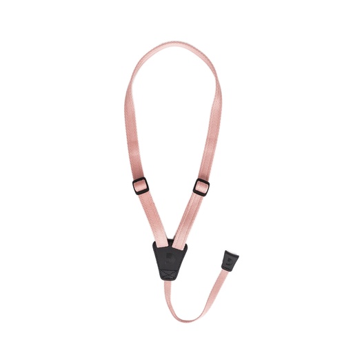 [19UKE04] D'Addario Eco-Comfort Ukulele Strap, Coral