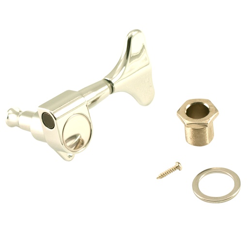 [GB7RC-1] WD Mini Bass Tuning Machine, Treble Side, Chrome
