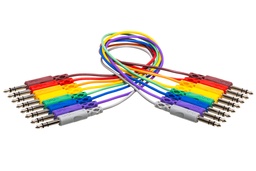 [CSS-845] Hosa CSS-845 Balanced Patch Cables, 1/4 in TRS to Same, 1.5 ft