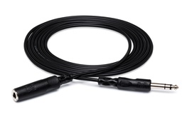 [HPE-310] Hosa HPE-310 Headphone Extension Cable, 1/4 in TRS to 1/4 in TRS, 10 ft