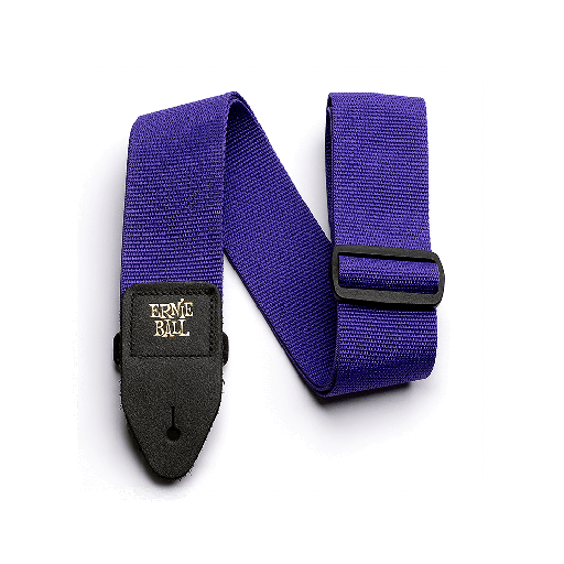 [P04045] Ernie Ball Purple Polypro Guitar Strap  