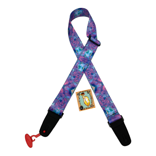[HSUB2-67] Henry Heller 2" Artist Series Strap, Kaleidoscope Pastel