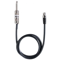 [WA302] Shure WA302 2' Instrument Cable, 4-Pin Mini Connector (TA4F) to 1/4" Connector