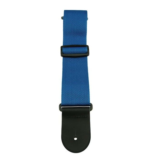 [HPOL-BLU] Henry Heller 2" Polypro Guitar Strap, Blue