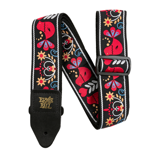 [P04667] Ernie Ball Redbird Rising Jacquard Strap