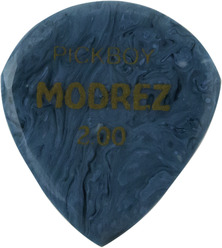 [PBMDZTQP200] Pickboy Modrez Pick, Turquoise, 2.00mm, 1 pick