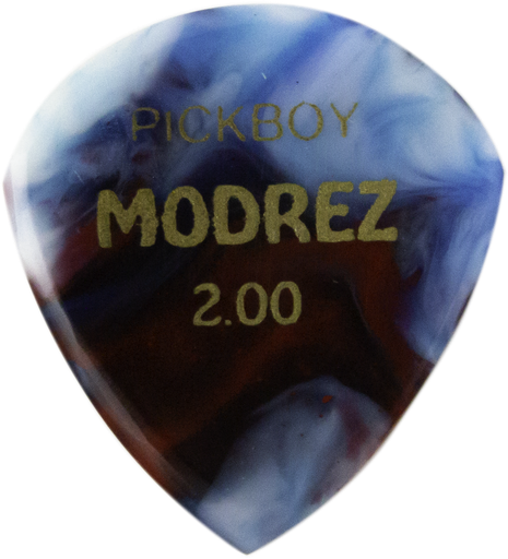 [PBMDZBUP200] Pickboy Modrez Pick, Blue, 2.00mm, 1 pick