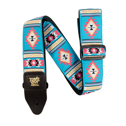 [P05326] Ernie Ball Sedona Blue Jacquard Strap