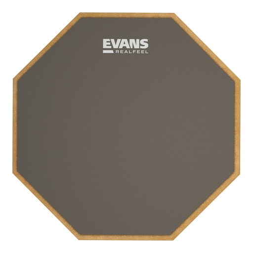 [RF12G] RealFeel by Evans Single Sided Practice Pad, 12 Inch