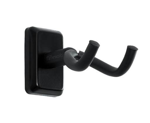 [GFW-GTR-HNGRBLK] Gator Frameworks Wall Mounted Guitar Hanger, Black