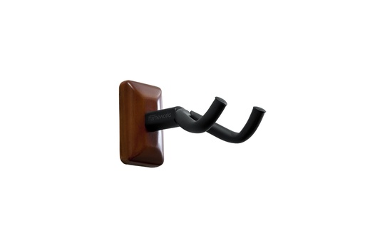 [GFW-GTR-HNGRMHG] Gator Frameworks Wall Mounted Guitar Hanger, Mahogany