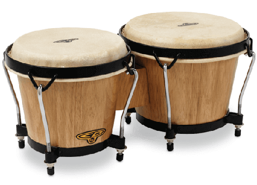 [CP221DW] Latin Percussion CP221DW Traditional Bongos, Dark Wood