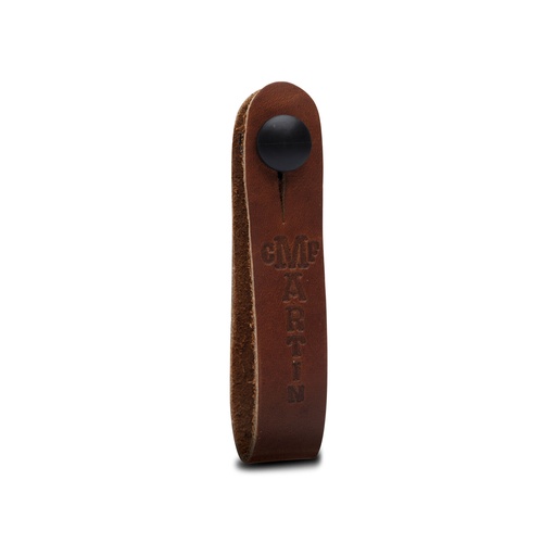 [18A0032] Martin Headstock Tie, Brown