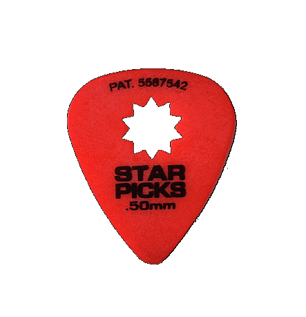 [30021] Everly Star Picks, .50 mm, 12 Pack