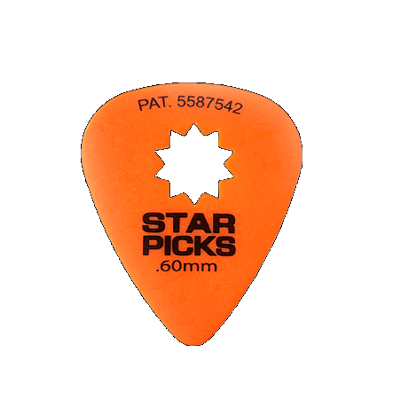 [30022] Everly Star Picks, .60 mm, 12 Pack