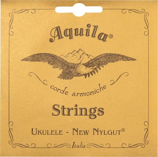[4U] Aquila 4U Nylgut Soprano Ukulele Strings, Regular Tuning