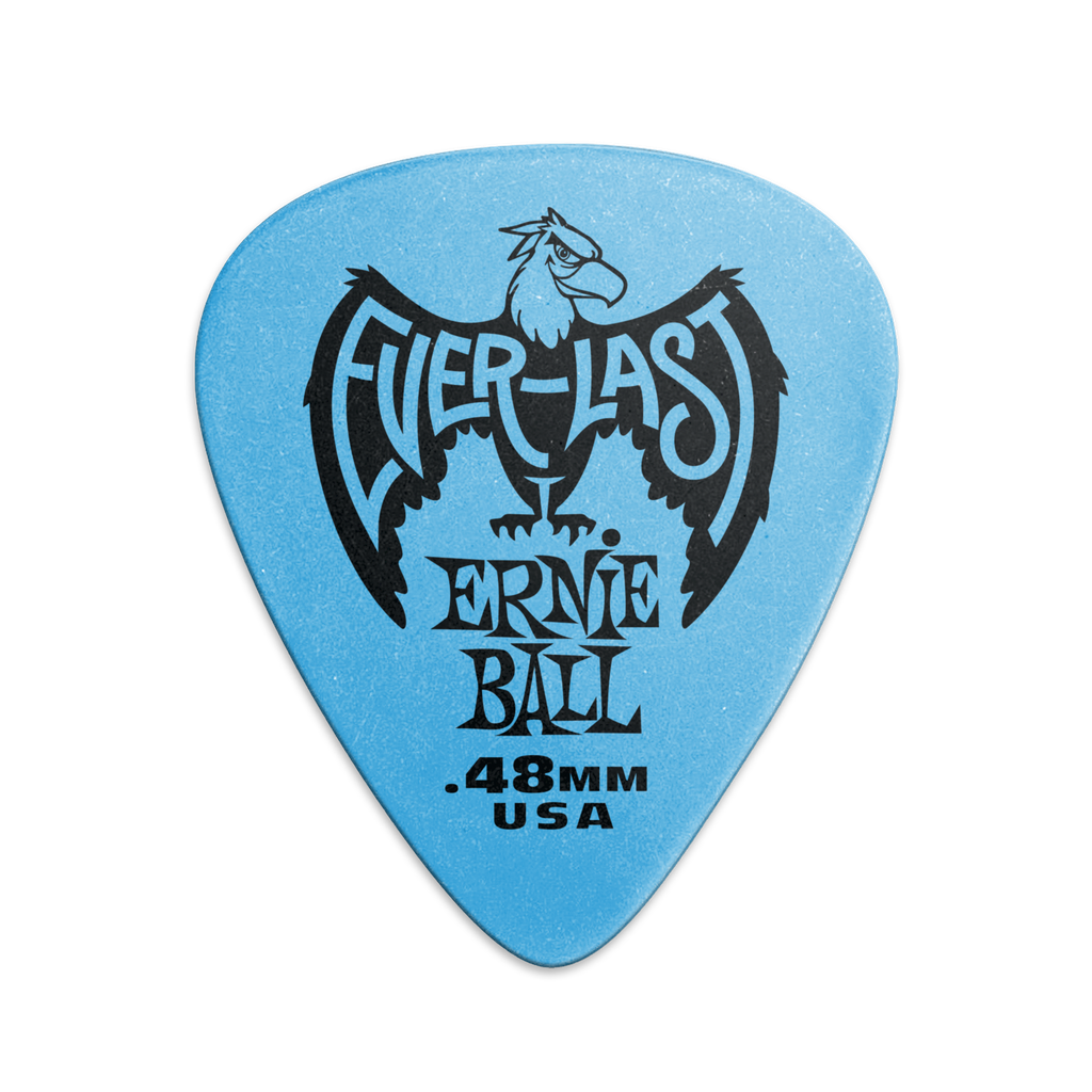 Ernie Ball .48mm Blue Everlast Picks 12-pack  