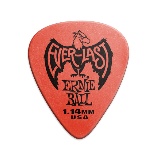 [P09194] Ernie Ball 1.14mm Red Everlast Picks 12-pack  