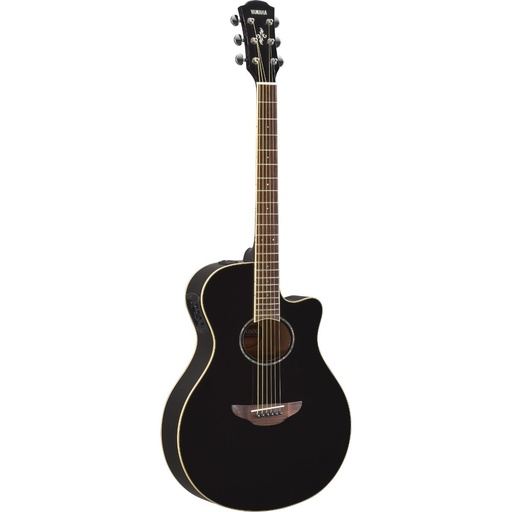 [APX600 BL] Yamaha APX600 Thinline Acoustic Electric Guitar, Black