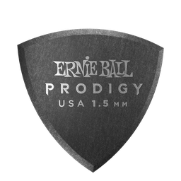 [P09331] Ernie Ball 1.5mm Black Shield Prodigy Picks 6-pack  
