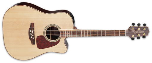 [GD93CE] Takamine GD93CE Dreadnaught Cutaway Acoustic Electric w/ 3pc Walnut & Quilt Maple Back