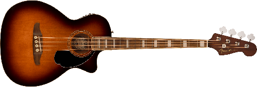 [0970783164] Fender Kingman Bass, Shaded Edge Burst