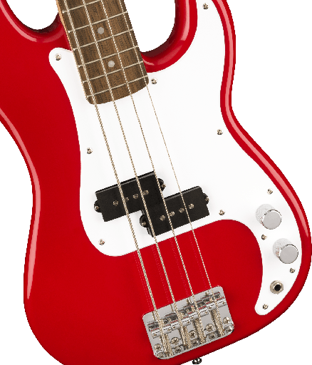 [0370127554] Squier Mini Precision Bass, Dakota Red