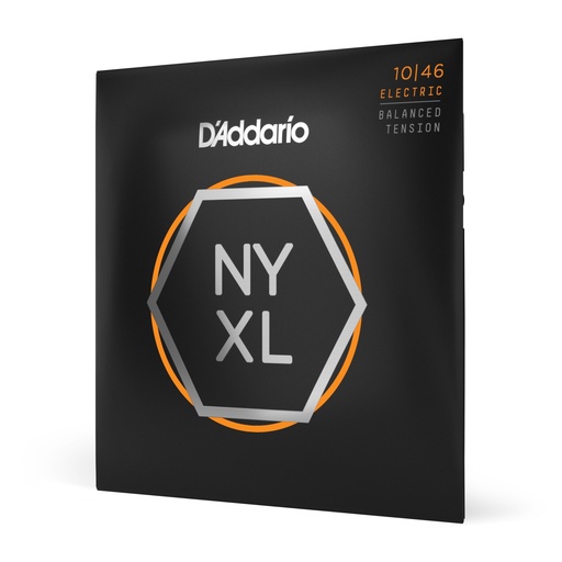 [NYXL1046BT] D'Addario 10-46 Regular Light Balanced Tension, NYXL Electric Guitar Strings