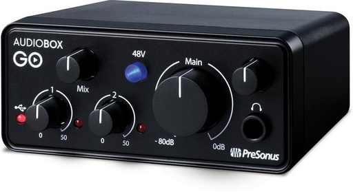 [2777700106] Presonus Audiobox Go Ultra-Compact Mobile Audio Interface