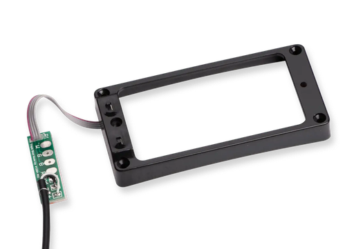 [11806-04-B] Seymour Duncan TS-2b Triple Shot Switching Mounting Ring, Arched, Black, Bridge