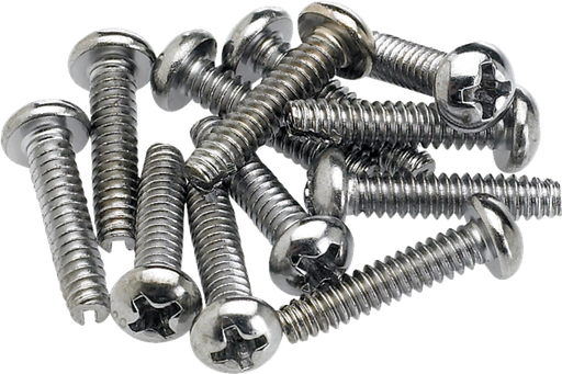 [099-4925-000] Fender Pickup and Selector Switch Mounting Screws, 12 Pack