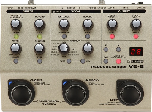 [VE-8] Boss VE-8 Acoustic Singer