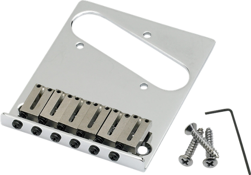 [0990807100] Fender 6-Saddle American Series Telecaster® Bridge Assembly (Chrome)