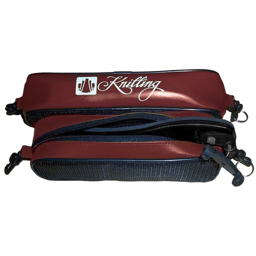 [KNSPVL] Knilling Violin/Viola Shoulder Rest Bag, Large, Red