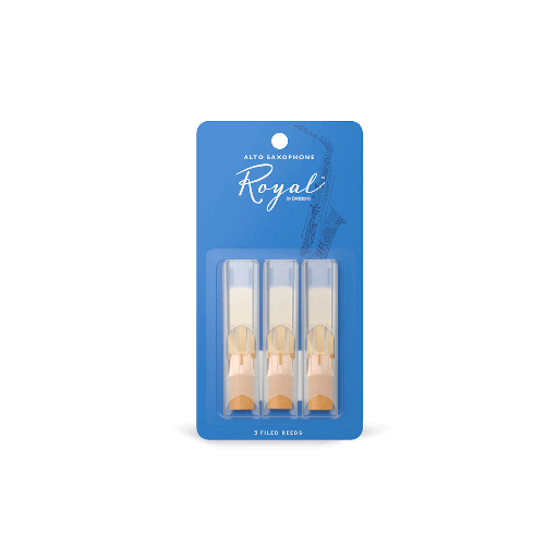 [RJB0320] Royal by D'Addario Alto Sax Reeds, Strength 2, 3-pack