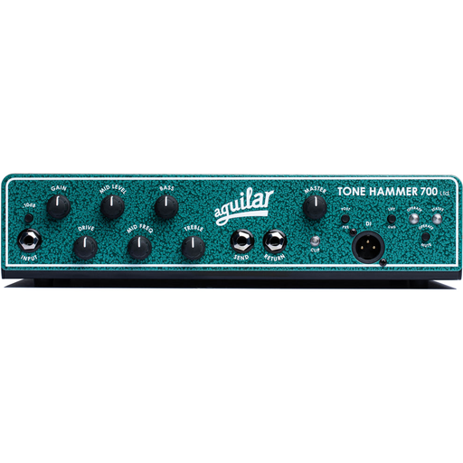 [TH700LTDGRN] Aguilar TH700 Tone Hammer Limited 700 Watt Bass Head, Racing Green