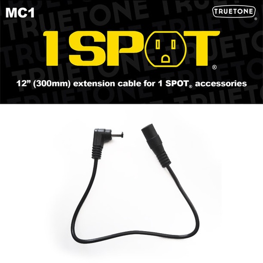 [MC1] Truetone 1 Spot MC1 12" DC Power Extension Cable