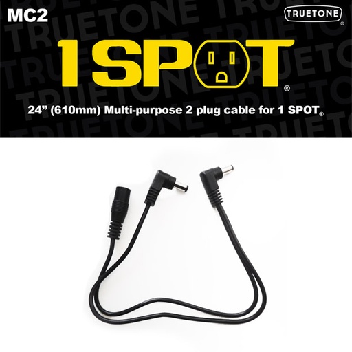 [MC2] Truetone 1 Spot MC2 24" Dual Extension DC Power Cable