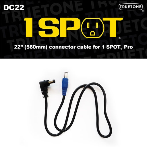 [DC22] Truetone 1 Spot DC22 22" DC Connector Cable