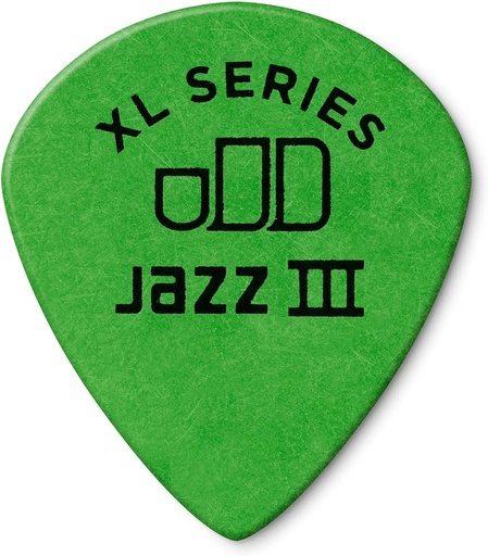 [498P88] Dunlop Tortex Jazz III XL Picks, .88mm, 12 Pack