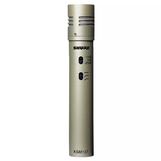 [KSM137] Shure KSM137 Small Diaphragm Condenser Microphone