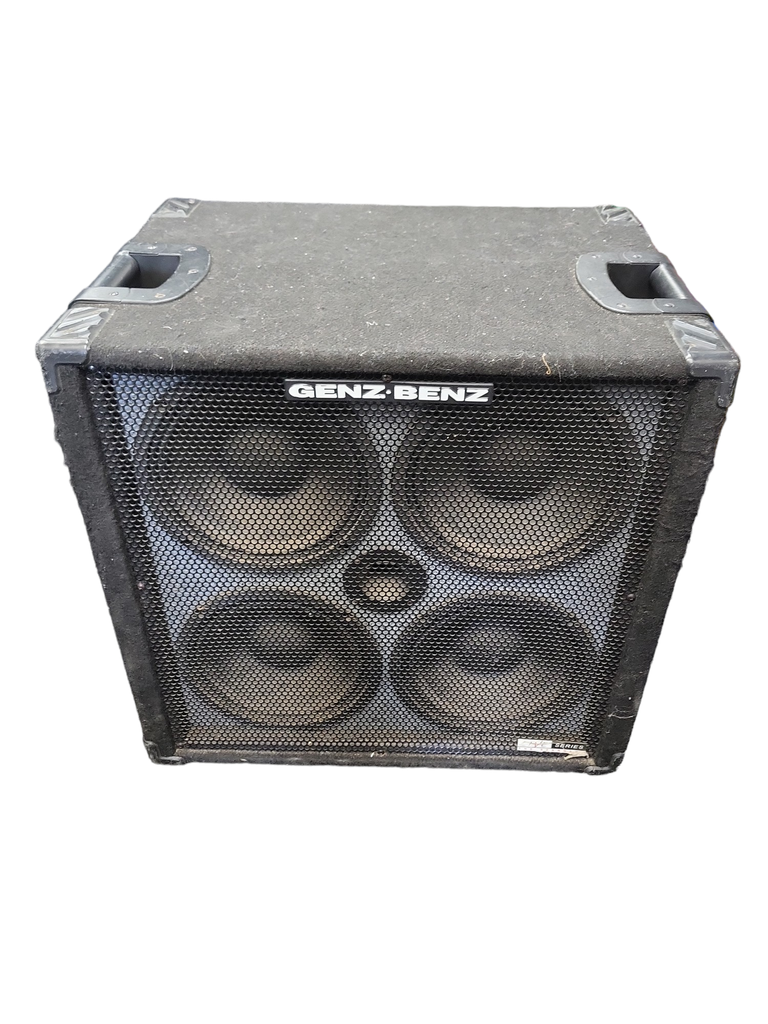 Genz Benz LS410T Live Series 400W 8 ohm Ported 4x10 Bass Cabinet - SOLD