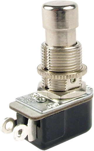 [P-H493] Carling Footswitch, SPST, Latching, On-Off