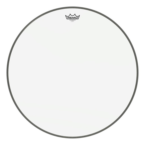 [BR-1322-00] Remo Ambassador Bass Drum Head, Clear, 22"