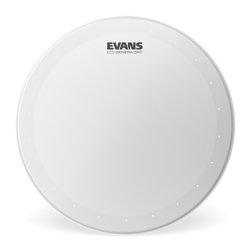 [B14DRY] EVANS Genera Dry Coated Snare Batter, 14 Inch