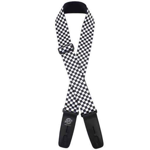 [LIS-102-S62] Lock-It 2" PolyPlush Series Strap, Checkerboard