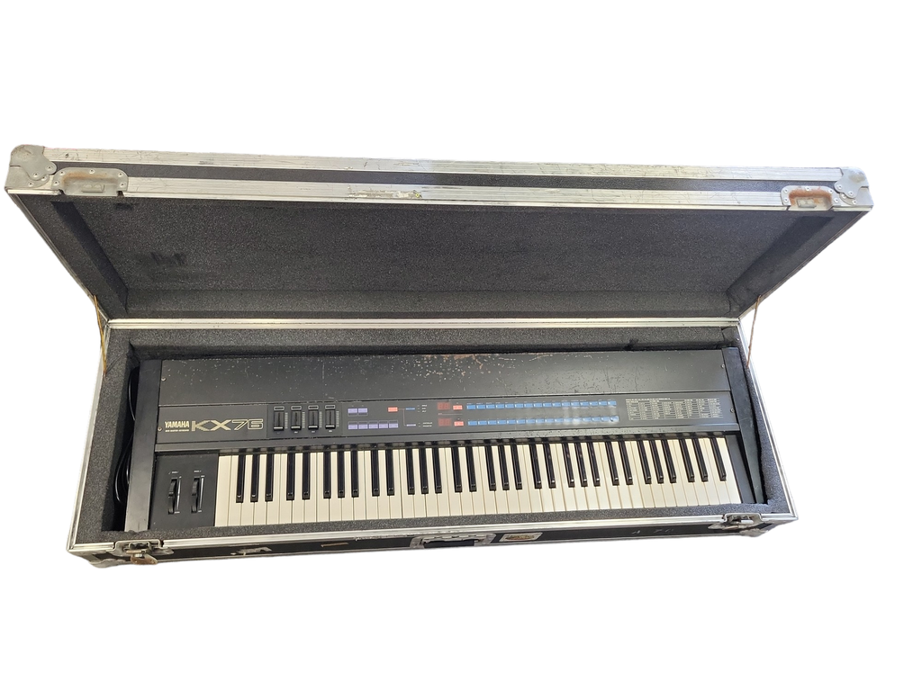 Yamaha KX76 MIDI Controller with Road Case (1985)