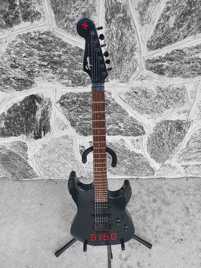 Squier Stagemaster HH Black Sparkle Metallic